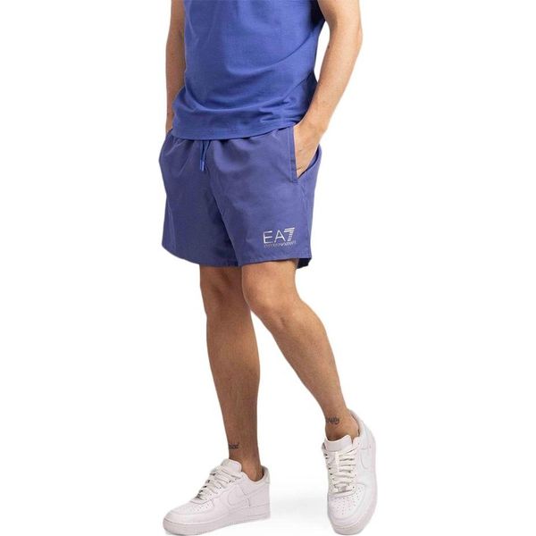 Pantaloncini Emporio Armani EA7 Uomo Blu 902000-CC721-34333 Taglia 52-image