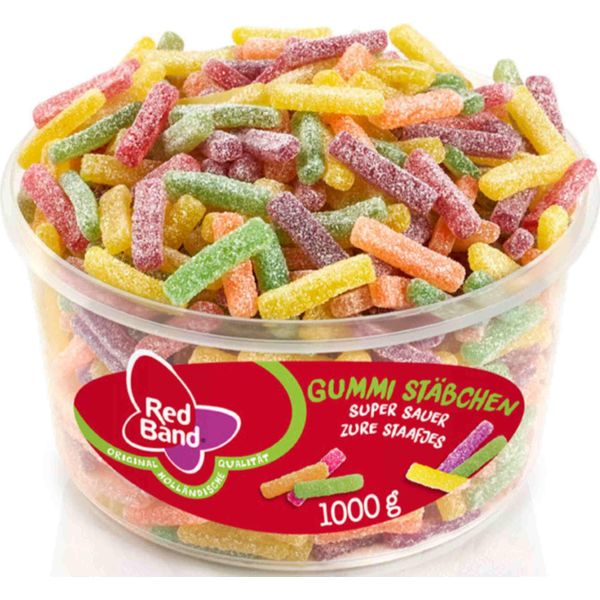 Red Band Gomme Da Masticare Extra Acide Alla Frutta Confettate 1000G-image