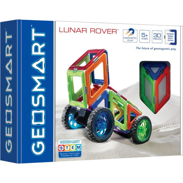 Smart Games Geosmart Lunar Rover, Konstruktion, Baukausten, Kinder Spielzeug, Ab 3 Jahren, Geo 211-image