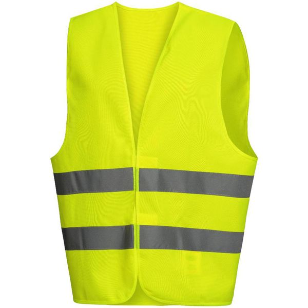 Nitras Gilet Ad Alta Visibilità Giallo Neon Taglia 4XL Gilet Ad Alta Visibilità Auto Autocarro Incidente Gilet-image