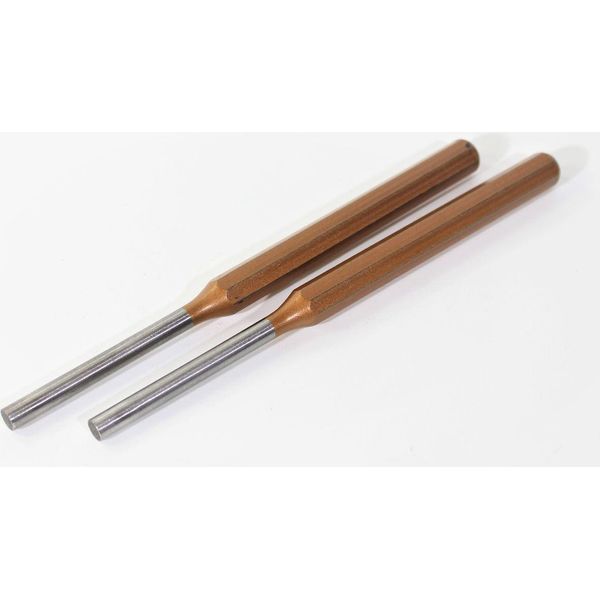 2X Punzone Rennsteig 150X12X9Mm Punzone Centrale A Scalpello Din 6450 C Metallo-image