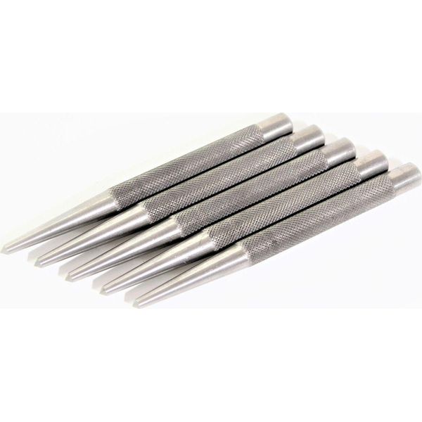 5X Punzone Centrale Rennsteig 100X10Mm Scalpello Ws Ondulato Scanalato Made In Germany-image