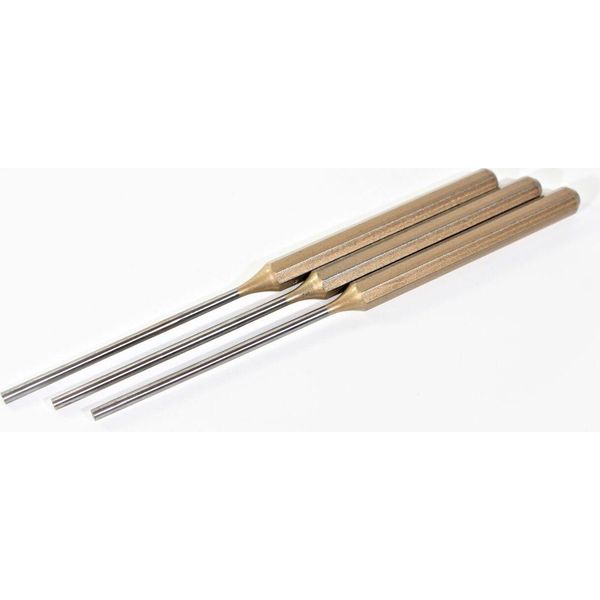 3X Rennsteig Punzone 180X10X4 Mm Scalpello Punzonatore Centrale Per La Lavorazione Dei Metalli-image