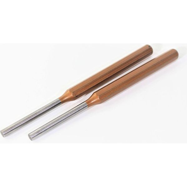 2X Punzone Rennsteig 150X12X7 Mm Scalpello Punzone Centrale Driver Lavorazione Dei Metalli-image