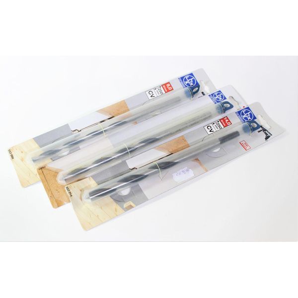 Set Di Punte Per Legno Lux 3 Pezzi ø 8, 10 E 14 Mm Punta Per Trapano Cv Trapano Artigianale-image