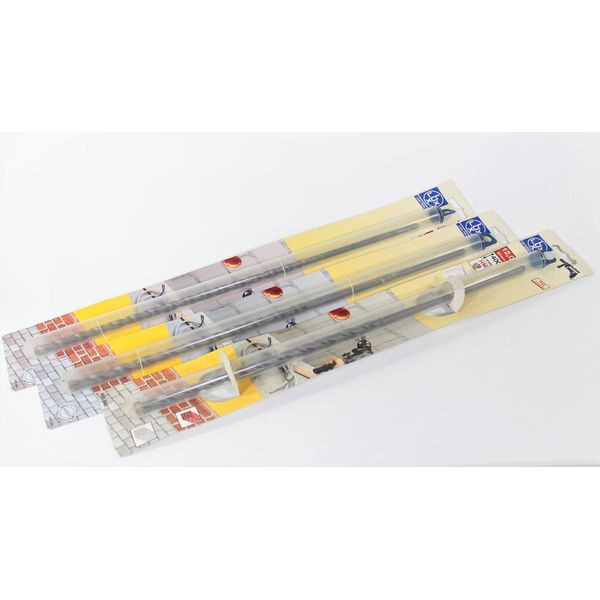 Lux Set Di Punte Da Trapano Per Muratura 3 Pezzi ø 8,10,12Mm Tct Utensile Di Perforazione-image