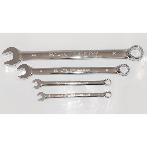 Saltus Cv Set Di Chiavi Combinate Set Di Chiavi Da 4 Pezzi Set Di Chiavi Combinate Da 8-20 Mm-image