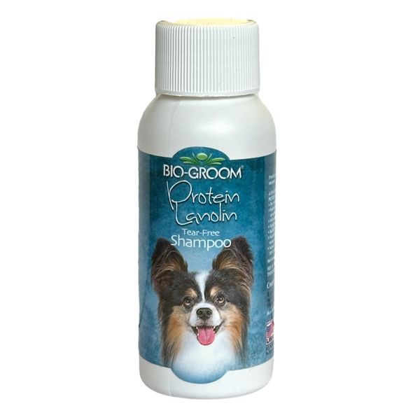 Biogroom Protein Lanolin Shampoo Senza Lacrime E Senza Solfati, Concentrato 1:4, 59 Ml (Diluito 295 Ml)-image