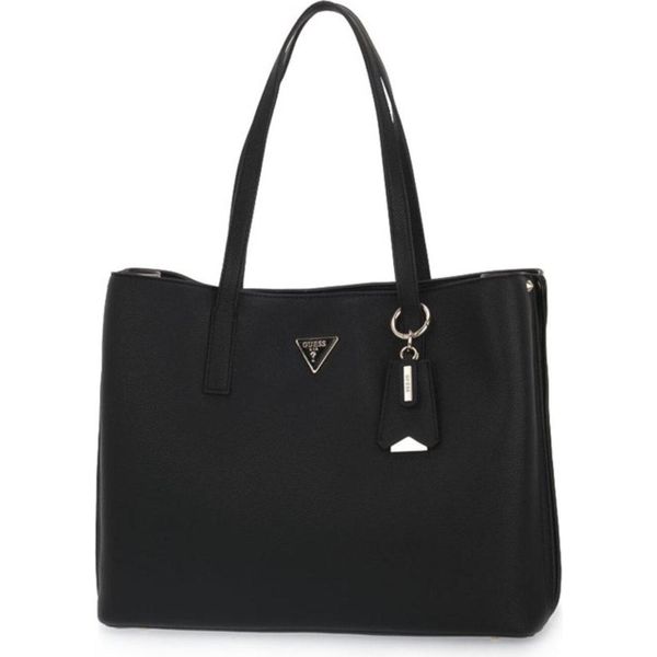 Borse Guess Borsa A Tracolla In Ecopelle Meridian Girlfriend Tote Nera-image
