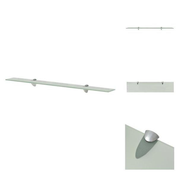 Vidaxl Mensola Galleggiante In Vetro 90X20 Cm 8 Mm - Mensole A Muro-image