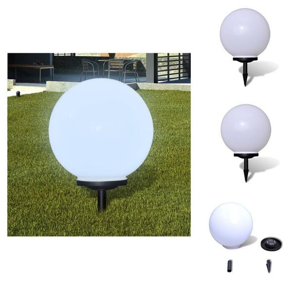 Vidaxl Luce Di Percorso Led 40 Cm Con Picchetto A Terra - Illuminazione Esterna-image