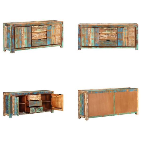 Vidaxl Credenza 175X40X75 Cm Legno Massiccio Riciclato - Credenza - Credenze - Credenza Di Legno - Credenze Di Legno-image