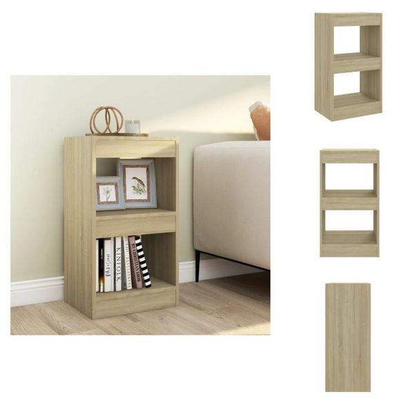 Vidaxl Libreria/Divisorio Sonoma Rovere 40×30×72 Cm - Librerie E Scaffalature-image
