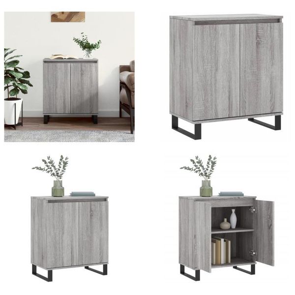 Vidaxl Credenza Grau Sonoma 60X35X70 Cm Holzwerkstoff - Credenza - Credenze - Comò - Anrichte-image