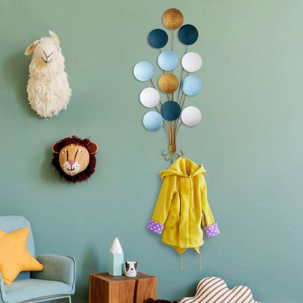 Wallity, Speckle, Accessorio Decorativo Da Parete In Metallo, Multicolore, 100 % Metallo, 50 X 100 X 4 Cm-image
