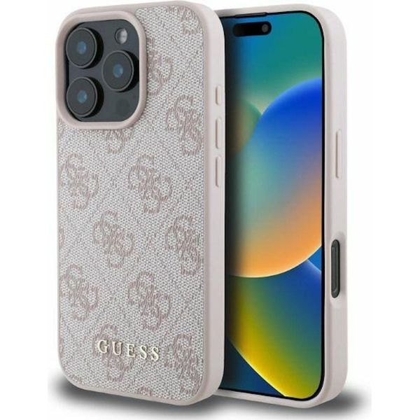 Guess Guhcp16Xg4Gfpi Iphone 16 Pro Max 6,9 RóżOwy/Rosa Custodia Rigida 4G Classic-image