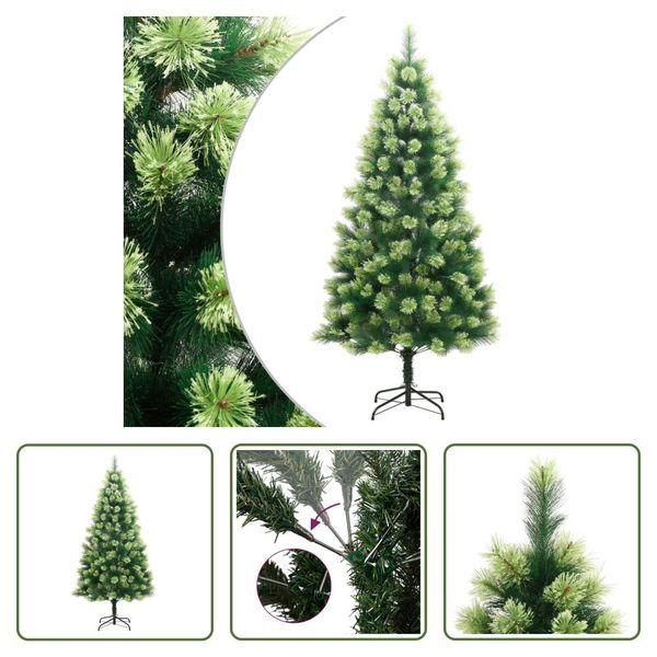 The Living Store Albero Di Natale Artificiale Pieghevole Con Supporto 240 Cm-image