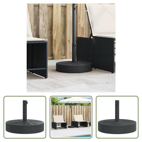 The Living Store Supporto Per Ombrellone Per Palo Ø38/48 Mm 25 Kg Rotondo-image