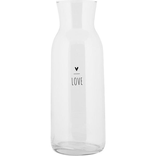 Clayre & Eef Caraffa 1000 Ml Vetro Trasparente-image