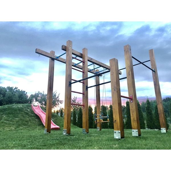 Corda Ginnastica, Acqua, 40 - 180 Cm, Corda Di Arrampicata, Corda - Blu, Verde O Nera (150 Cm, Nero)-image