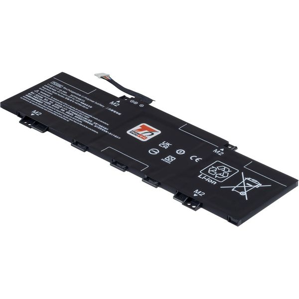 Batteria T6 Power Per Hewlett Packard Pavilion X360 15-Er0000 Serie, Li-Poly, 11,55 V, 3750 Mah (43,3 Wh), Nero-image