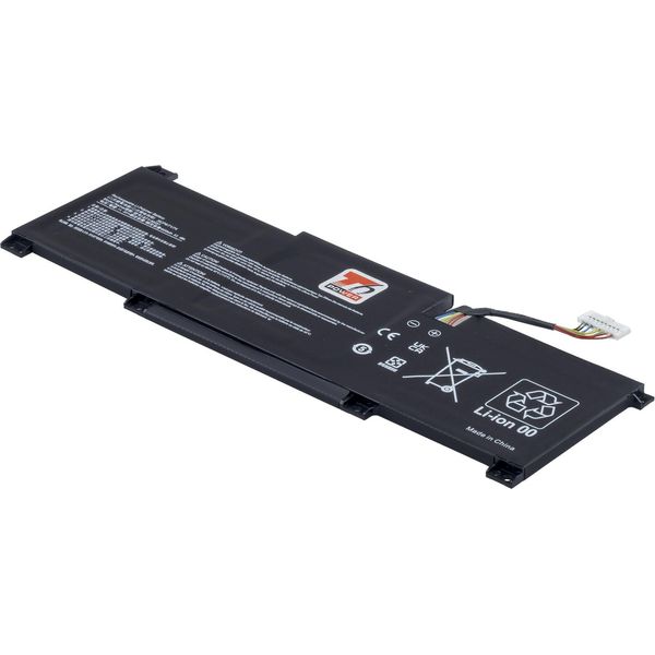 Batteria T6 Power Per Laptop Msi, Numero Di Parte BTY-M491, Li-Poly, 11,4 V, 4600 Mah (52,4 Wh), Nero-image