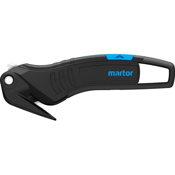 Martor Coltello Di Sicurezza, Lama Nascosta, Secumax 320, Taglierino Professionale Per Pellicole, Leggero, Plastica, Per Destrorsi E Mancini, Gs-image
