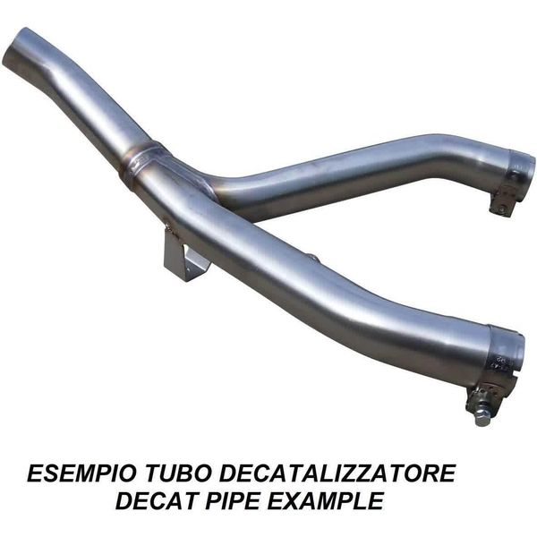 Collettore Decatalizzore Racing Intercambiabile Gpr Per Kawasaki Zx-10R-image