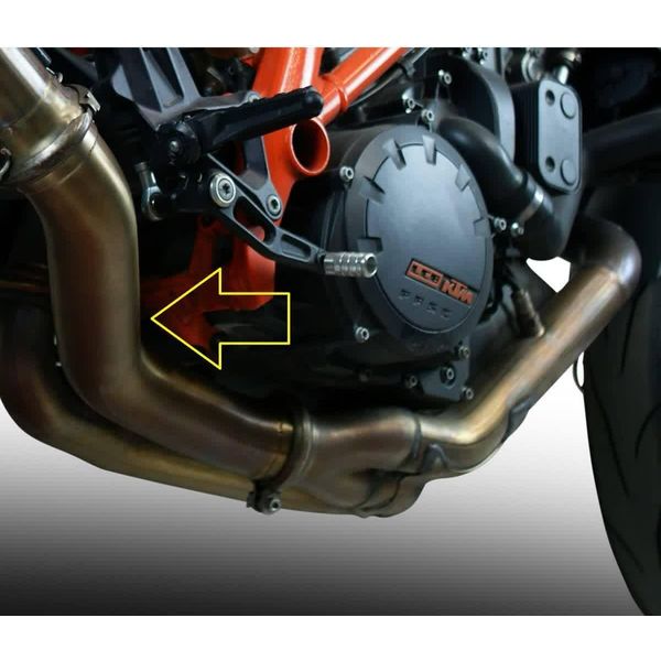 Collettore Decatalizzore Racing Gpr Per Ktm Super Duke 1290 R-image