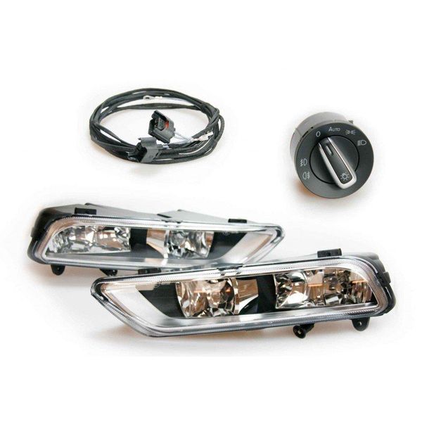 Cablaggio Fendinebbia Originale Kufatec Interruttore Luce Per Vw Passat B7-image