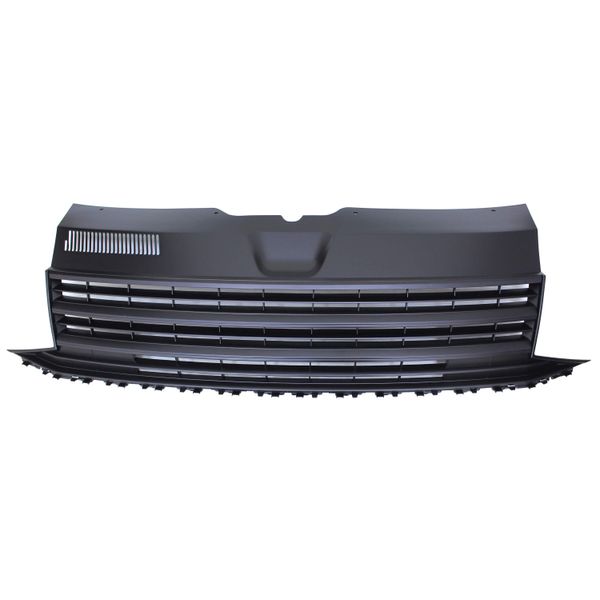 Griglia Radiatore Griglia Sportiva Senza Emblema Nero Per Vw T6 / Vi Dal 2015--image