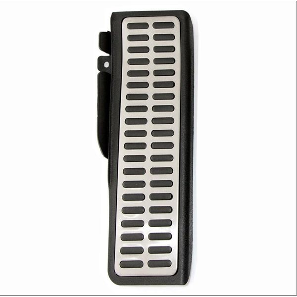 Supporto Poggiapiedi In Nero / Argento Per Vw Jetta Iii Iv Scirocco Iii Tiguan 5N-image