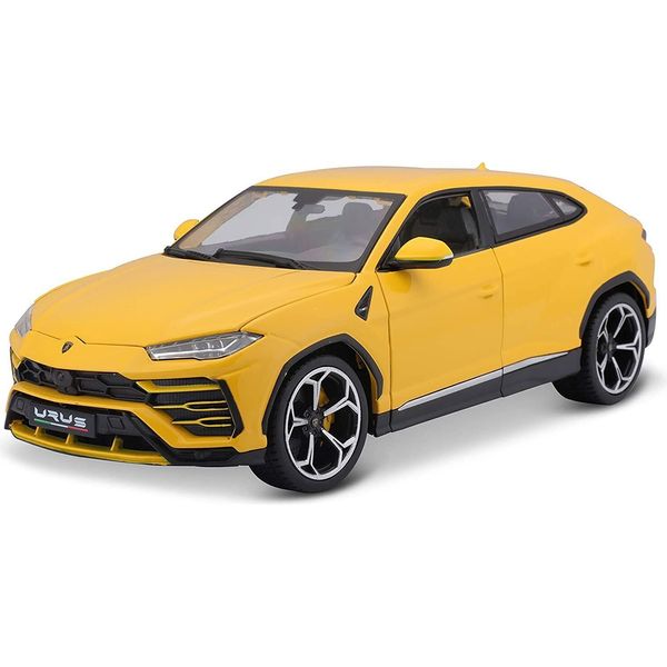 Bburago 18-11042Y - Modellino Auto - Lamborghini Urus (Giallo, Scala 1:18)-image