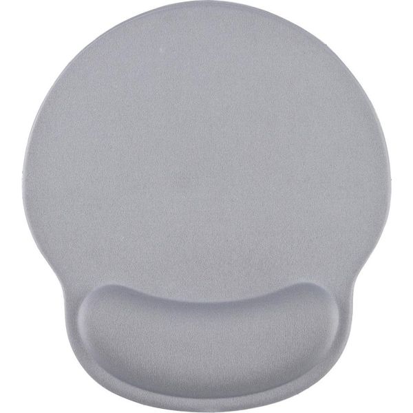 Inf Tappetino Per Mouse Ergonomico Con Poggiapolsi Grigio-image