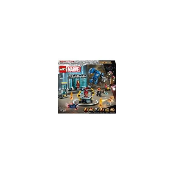76315 Marvel Super Heroes Iron Mans Labor: Halle Der RüStungen, Konstruktionsspielzeug-image