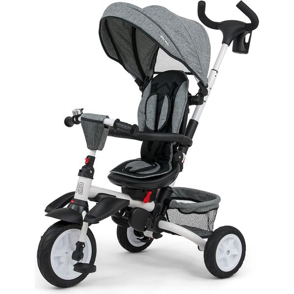 Milly Mally Triciclo 6In1 Stanley Grigio-image
