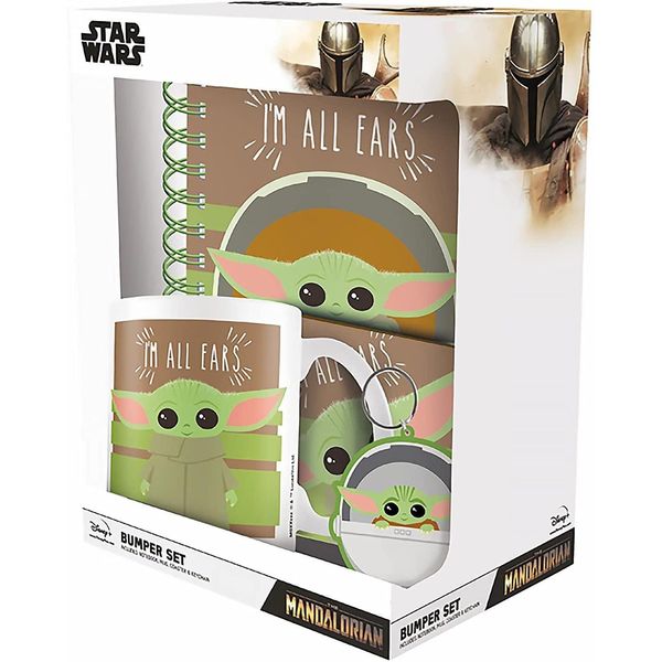 Star Wars: Il Mandaloriano (I'm All Ears) Set Regalo Per Paraurti-image