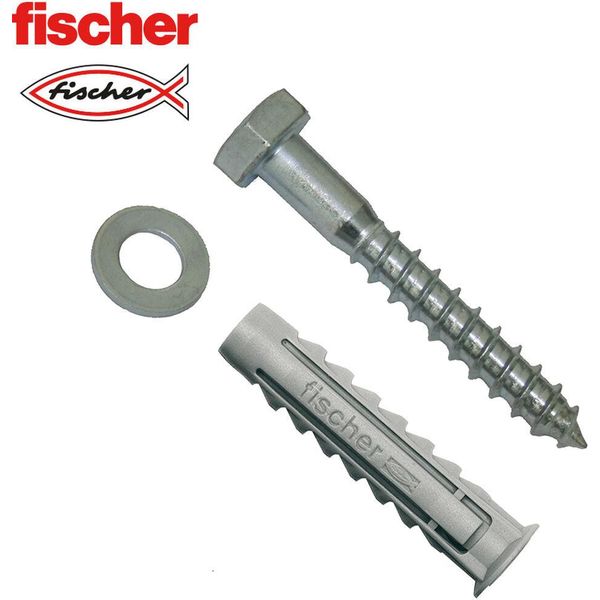 Tasselli E Viti Fischer 535512 Tasselli E Viti 2 Pezzi (10 X 80 Mm)-image