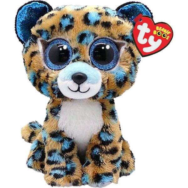 Ty Beanie Boo's Cobalt Leopard 15 Cm-image