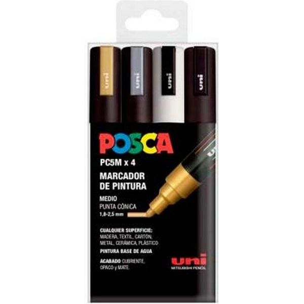Set Di Marcatori Posca PC-5M Gswb 4 Pezzi-image