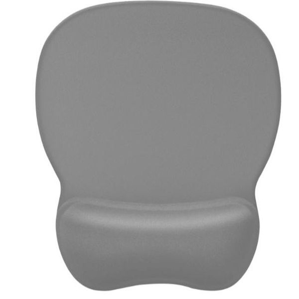 Inf Tappetino Per Mouse Ergonomico Con Poggiapolsi Grigio-image