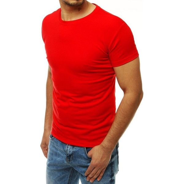 Dstreet T-Shirt Uomo Manica Corta Adrasesi Rosso Xxl-image