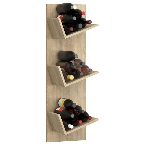 Scaffale Da Parete Vinosi Sonoma Quercia (SäGerau) A. 106 X L. 33 X P. 26 Cm-image