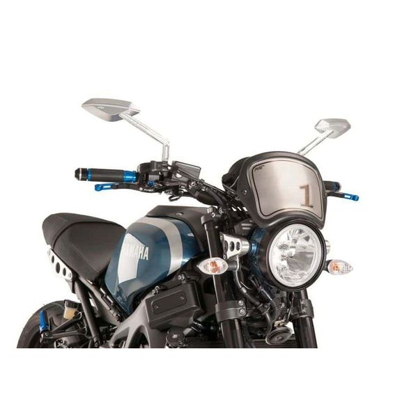 Puig 9168J Pannello Anteriore Abs Per Yamaha XSR900 Nero Opaco-image