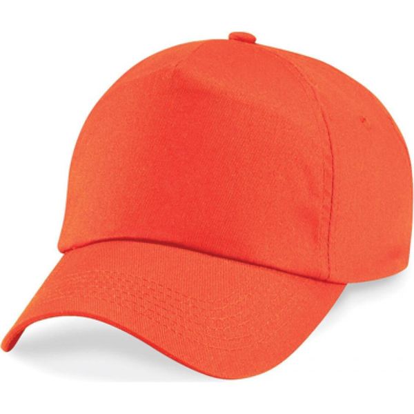 Berretto / Cappello / Cappello Beechfield B10B | Junior Original 5-Panel - Colore: Arancione - Taglia: Unica-image