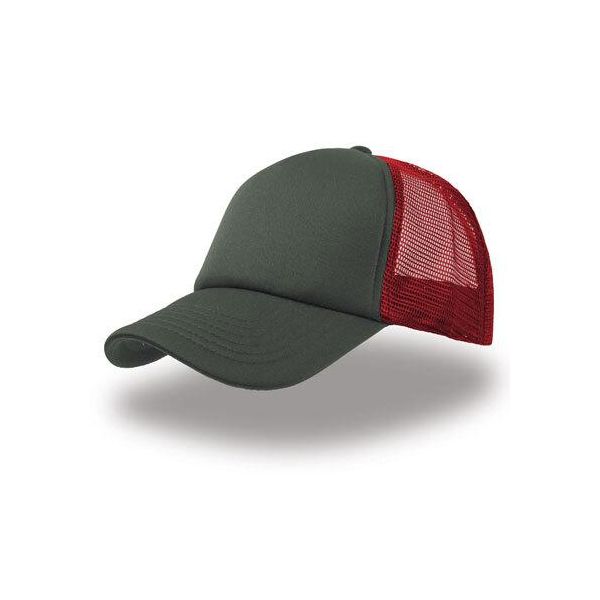 Atlantis Rapp | Original Trucker Cap - Colore: Grigio/Rosso/Grigio - Taglia: Unica-image