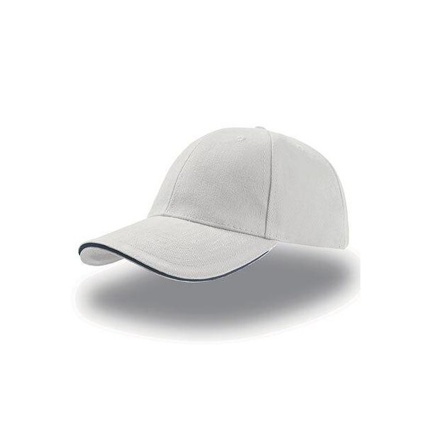 Atlantis | Liberty Sandwich Cap / Berretto / Cappello - Colore: Bianco/Navy - Taglia: Unica-image