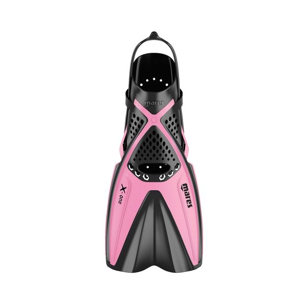 Mares X-ONE *Junior* Pinna Da Snorkeling Con Cinghie In Gomma Per Bambini, Taglia:S, Colore:Rosa/Rosa-image