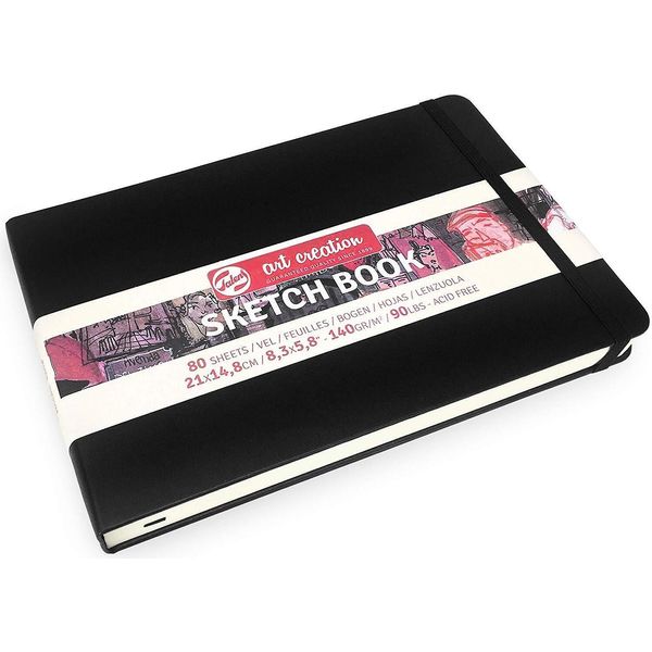 Royal Talens 9314005M Royal Talens Art Creation Sketchbook, 210 X 148 Mm, Nero-image