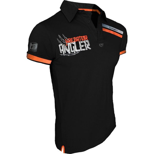 Hotspot Design Polo Predator, M, Nero, Polo, Per Pescatori, PL-01010S02-image